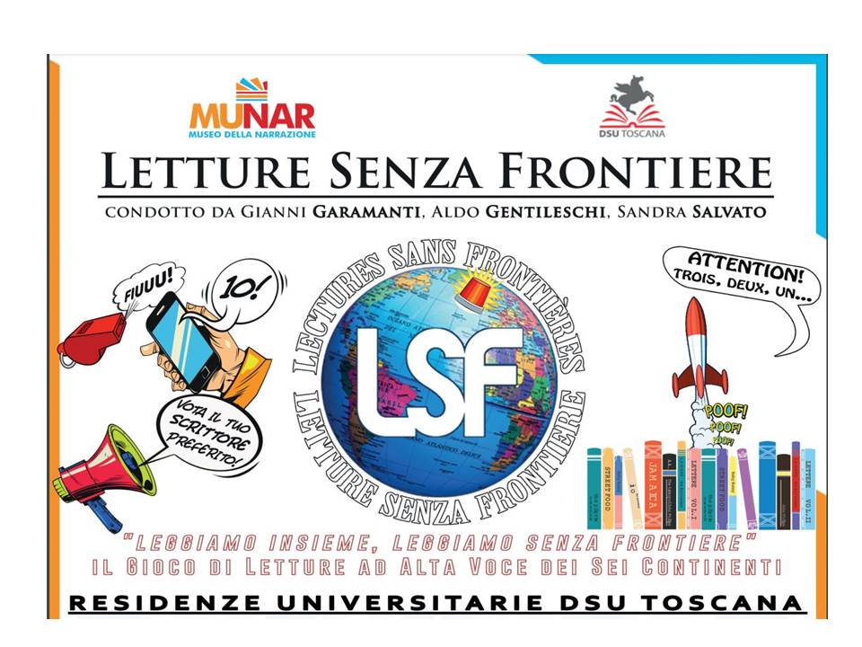 Letture senza Frontiere in residenza DSU - LSF
